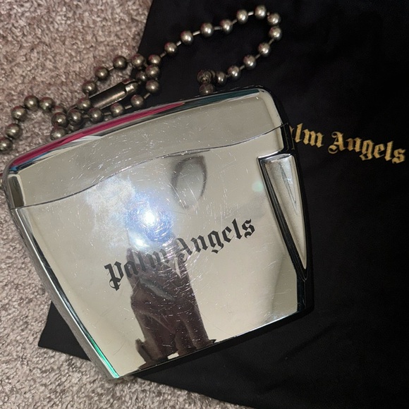 Authentic Palms Angels silver cross body w/ dust bag - Picture 1 of 4
